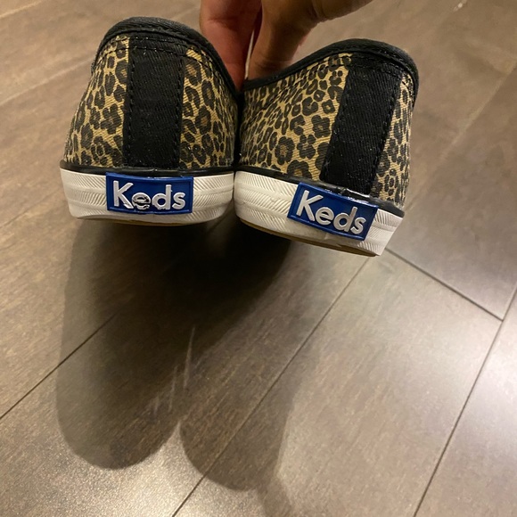 Floral cheetah print keds size 10 - Picture 6 of 6